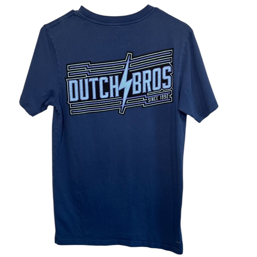 Dutch Bros SMALL Blue Purple Lightening Since 1992 DB